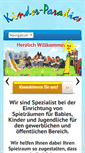 Mobile Screenshot of kinderparadies.com